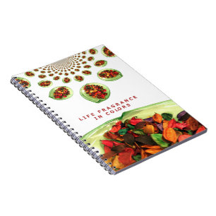 Fragrance of Life: Potpourri Inspirational Message Notebook