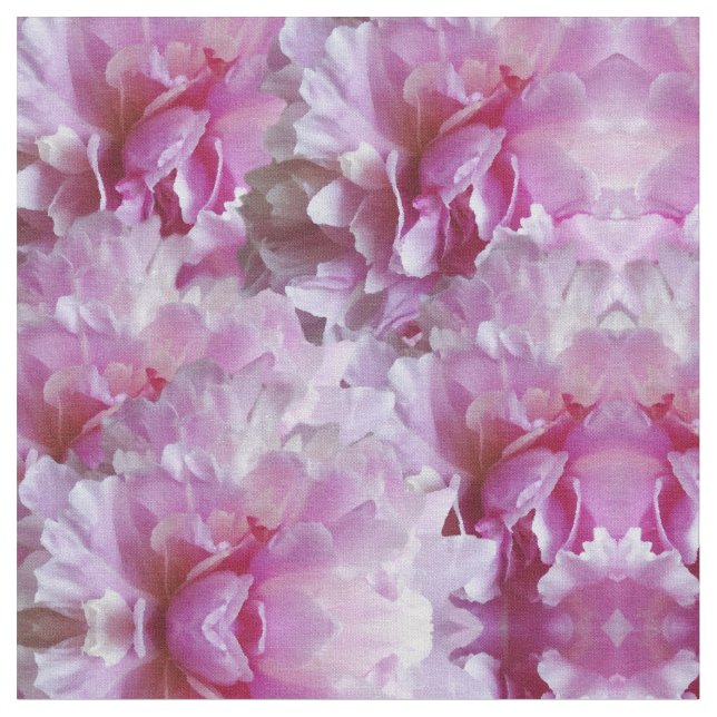 Fragrance, Pink Flowers Fabric (Close Up)