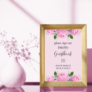 Fragrant Pink Roses , Photo Guestbook
