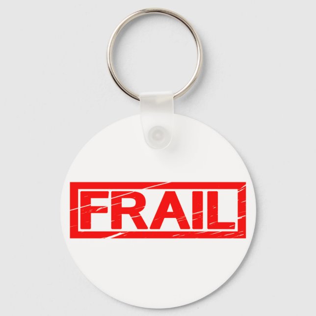 Frail Stamp Key Ring (Front)