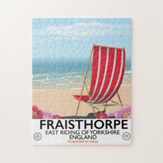 Fraisthorpe East Riding of Yorkshire, England. Jigsaw Puzzle