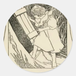 Frame8 Classic Round Sticker