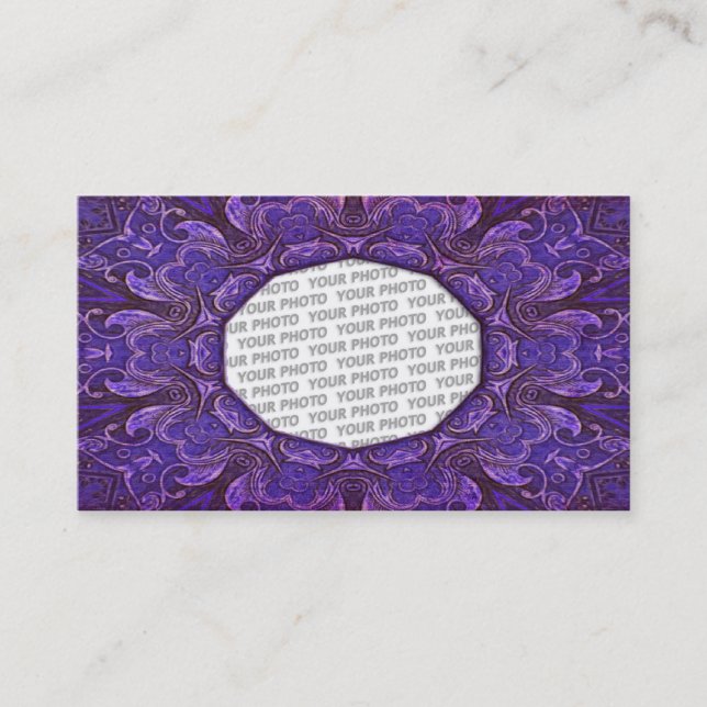 Frame ART - celtic owl Business Card (Front)