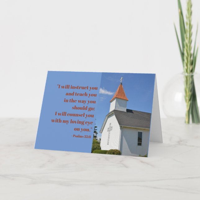 Frame Church Psalm Pastor Thank You (Front)