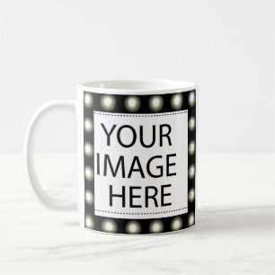 Frame Lights Template Add your Image and/or Text Coffee Mug