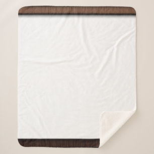 Frame photo frame wood frame sherpa blanket