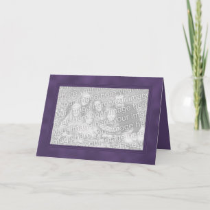Frame Template Card - Smokey Purple