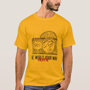 Frame The World Your Way Photography T-Shirt