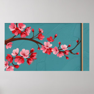 Frame tv design poster