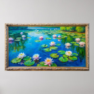 Frame tv design poster