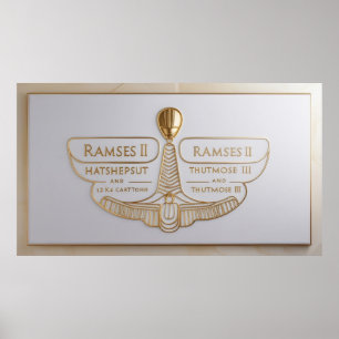 Frame TV Pharaonic Poster