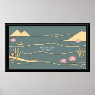 Frame TV Pharaonic Poster