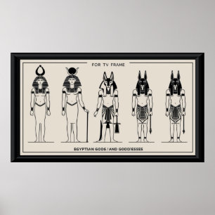 Frame TV Pharaonic Poster