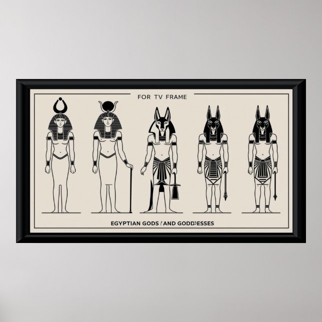 Frame TV Pharaonic Poster (Front)