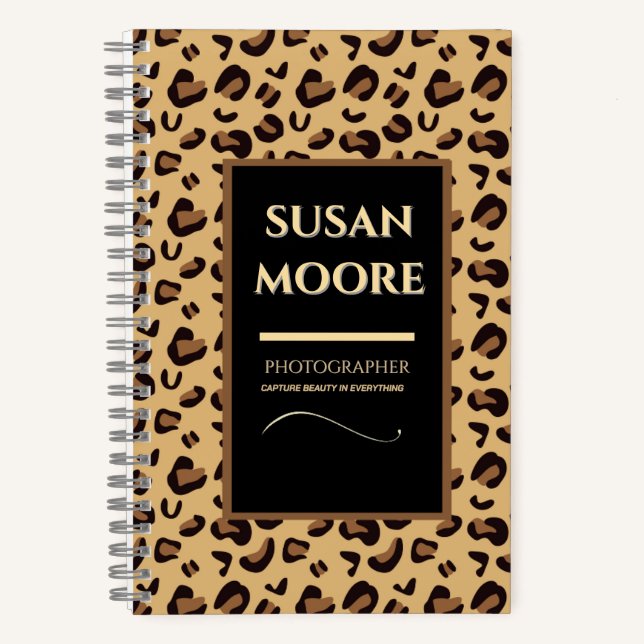 Frame Your Focus: A photographer's Companion  Notebook (Front)