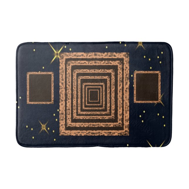framed bathroom bathmat (Front)