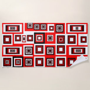 Framed Beach Towel