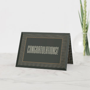 Framed Bear Groom Gay Wedding Congratulation Card