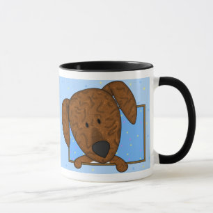 Framed Cartoon Plott Hound Mug