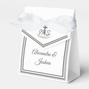 Framed Catholic Bible Verse Wedding Favour Box