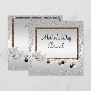 Framed Elegance Mother's Day Brunch Invitation