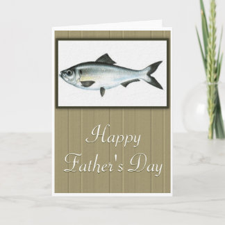 Framed Fish Happy Father's Day Greeting Card 3