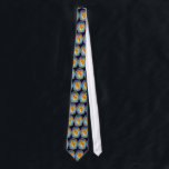 Framed Happy Hanukkah Dreidels Tie<br><div class="desc">Having a happy,  spinning Hanukkah.</div>