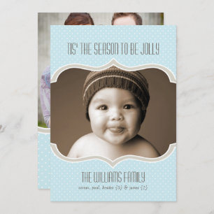 Framed in Sky Double Sided Holiday Photo Card