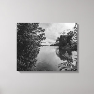 Framed in Stillness Canvas Print