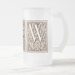 Framed Monogram 'W'- Mug