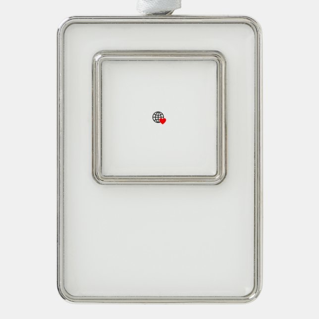 Framed Ornament | Vertical Keepsake Gift (Front)