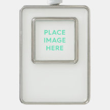 Framed Ornament (Vertical), Silver Tone