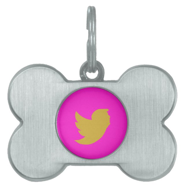 Framed Pet Tag Charm (Front)