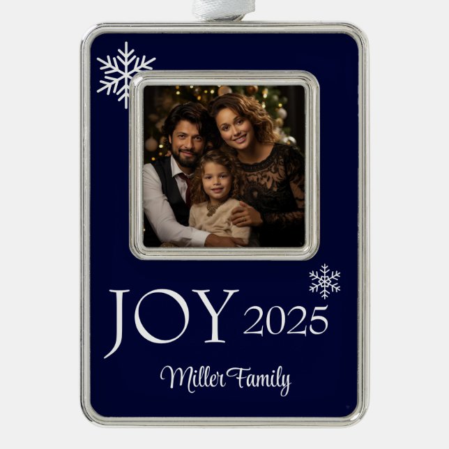 Framed Photo  Silver Plated Framed Ornament (Front)