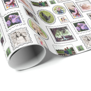Framed Photos Gallery Custom Wrapping Paper
