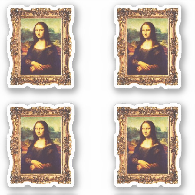 Framed Renaissance Art: Mona Lisa by Da Vinci Pack (Front)
