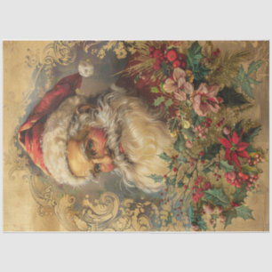 Framed Santa Tissue Paper