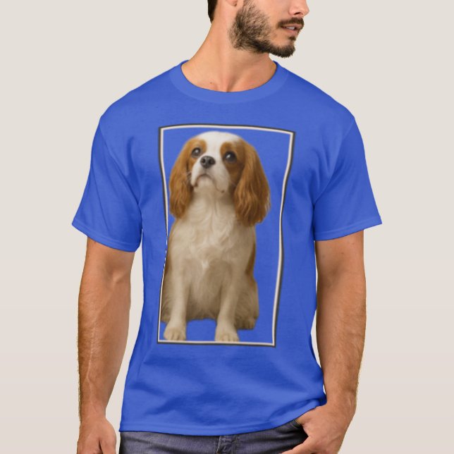 Framed Spaniel family T-Shirt (Front)
