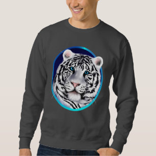 Framed White Tiger Face Shirt