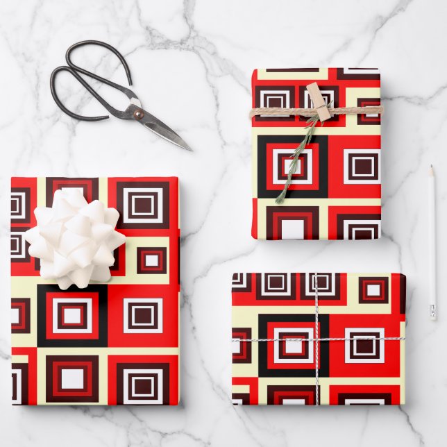 Framed Wrapping Paper Sheets (Front)