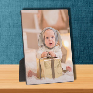Frameless Photo Tabletop Easel Back Plaque