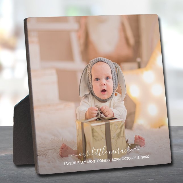 Frameless Photo Tabletop Easel Back Plaque (Photo's put directly on hardboard panel for stunningly crisp image on frameless tabletop easel-stand)