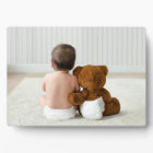 Frameless Photo Tabletop Easel Back Plaque