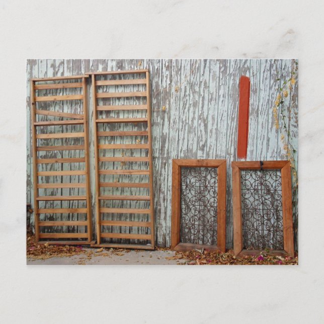 Frames Against Wall Postcard (Front)