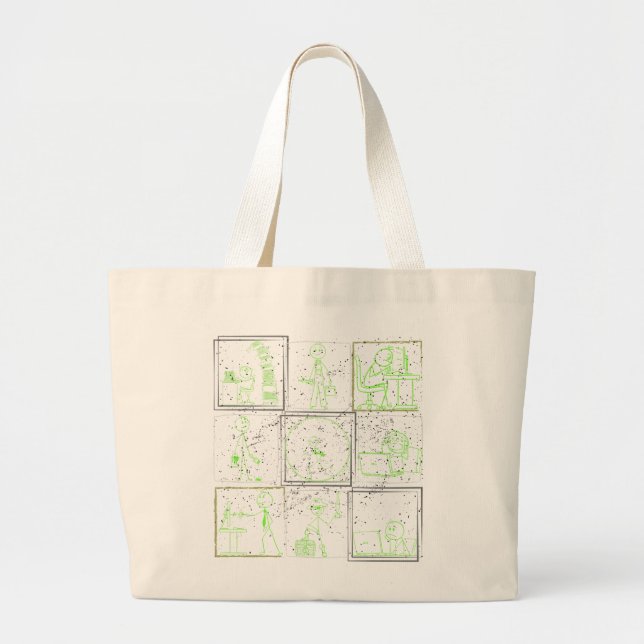 Frames of my life - FMOML1 Large Tote Bag (Front)