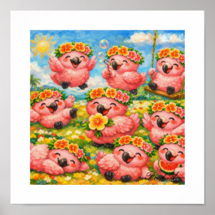 Framin say "I LOVE ALL" Poster