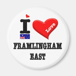 FRAMLINGHAM EAST - I Love Magnet