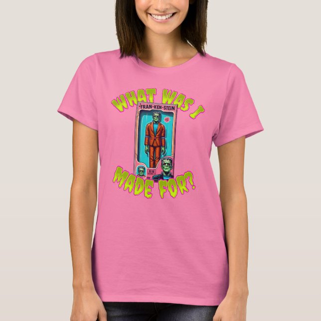 Fran-Ken-stein Frankenstein Monster Doll T-Shirt (Front)