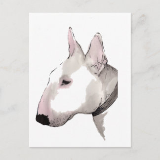français terrier postcard
