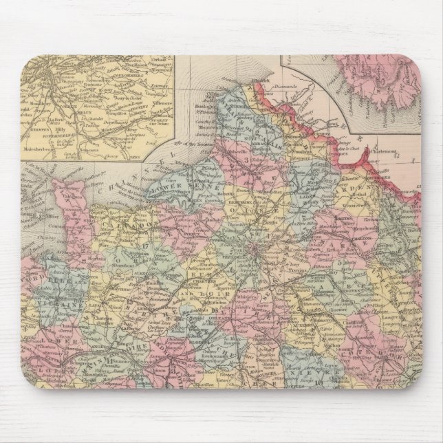 France 10 mouse mat (Front)